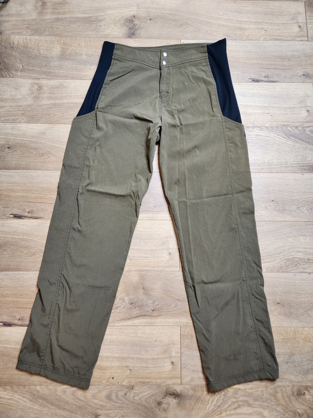 Kerrits Riding Breeches Cargo Pant Olive Green Women's Large Equestrian